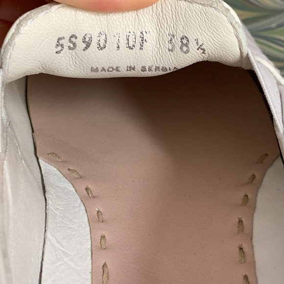 Miu Miu Metallic Cap-Toe Skate Sneaker - Picture 11 of 16